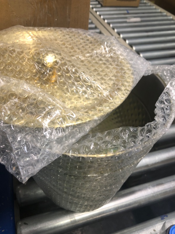 Photo 1 of Generic Bucket with Lid,Carry Handles and free tong. 5 Liter. Great for Chilling Wine, Beer, Drinks and Other Beverages. Stainless Steel Bucket. Gold Color