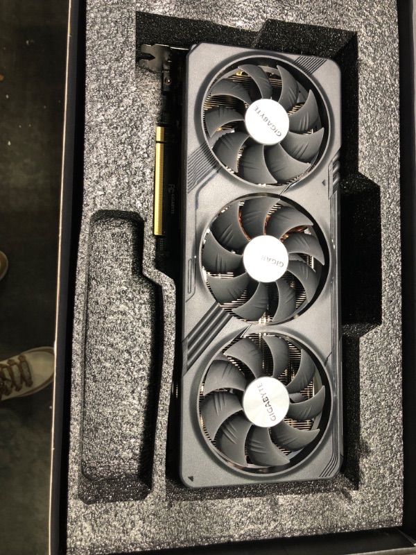 Photo 7 of GIGABYTE GeForce RTX 4070 Ti Gaming OC 12G Graphics Card, 3X WINDFORCE Fans, 12GB 192-bit GDDR6X, GV-N407TGAMING OC-12GD Video Card