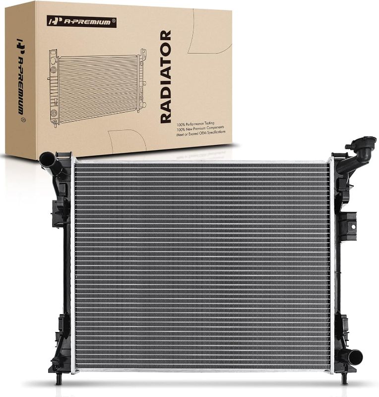 Photo 1 of A-Premium Engine Coolant Radiator with Transmission Engine Oil Cooler Compatible with Chevrolet & GMC C1500 K1500 1996-1999, C2500 1996-1998, 4.3L 5.0L, Automatic Trans., Replace# 8011790, 52469674