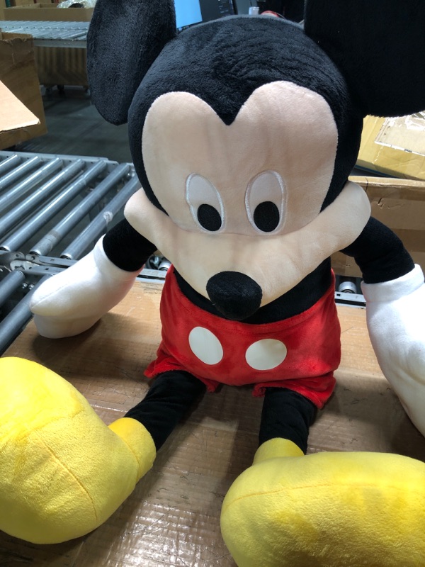 Photo 4 of Disney Junior 40 Inch Mickey Mouse Giant Plush - Officially Licensed Stuffed Animal Toy for Kids Ages 2 and Up by Just Play