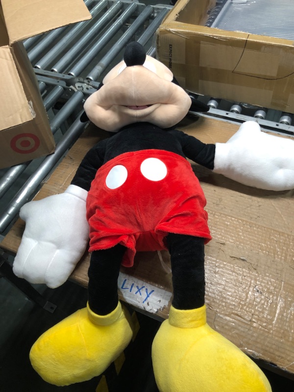 Photo 3 of Disney Junior 40 Inch Mickey Mouse Giant Plush - Officially Licensed Stuffed Animal Toy for Kids Ages 2 and Up by Just Play