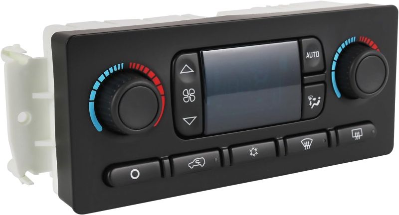 Photo 1 of 599-211XD Climate Control Module Compatible with Chevy Silverado Trailblazer Suburban Avalanche, GMC Sierra Yukon Envoy, Cadillac Escalade, Replace10367041,10367042,10399657