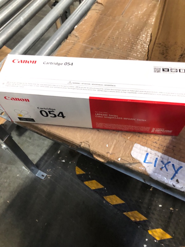 Photo 1 of Canon 3021C002 54 Yellow Toner 1.2K Page Toner YELLOW