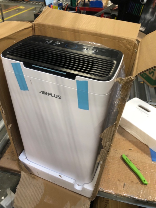 Photo 3 of AIRPLUS 30 Pints 1,500 Sq. Ft Dehumidifier for Basement, Powerful Dehumidifier for Home with Drain Hose (AP2011N) Fine