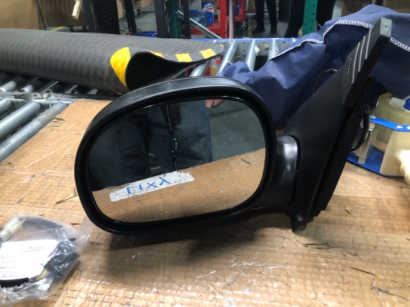 Photo 3 of Dorman 955-281 Driver Side Power Door Mirror - Folding Compatible with Select Ford Models, Black Driver Side (LH)