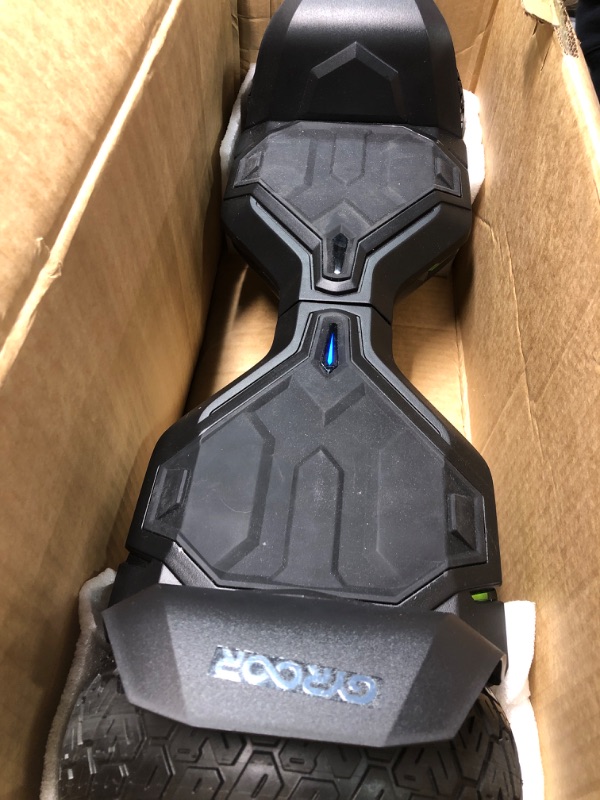 Photo 3 of ***FOR PARTS ONLY***

Gyroor Warrior 8.5 inch All Terrain Off Road Hoverboard with Bluetooth Speakers and LED Lights, UL2272 Certified Self Balancing Scooter 1-Black Hoverboard