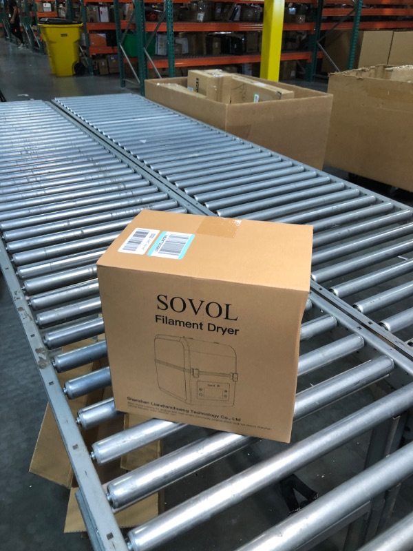 Photo 3 of *brand new*Sovol Filament Dryer 2023, SH01 Filament Dehydrator 3D Printer Spool Holder with Upgraded Fan, Dry Box for Keeping Filament Dry, Compatible with 1.75mm, 2.85mm Filament & PLA PETG TPU ABS