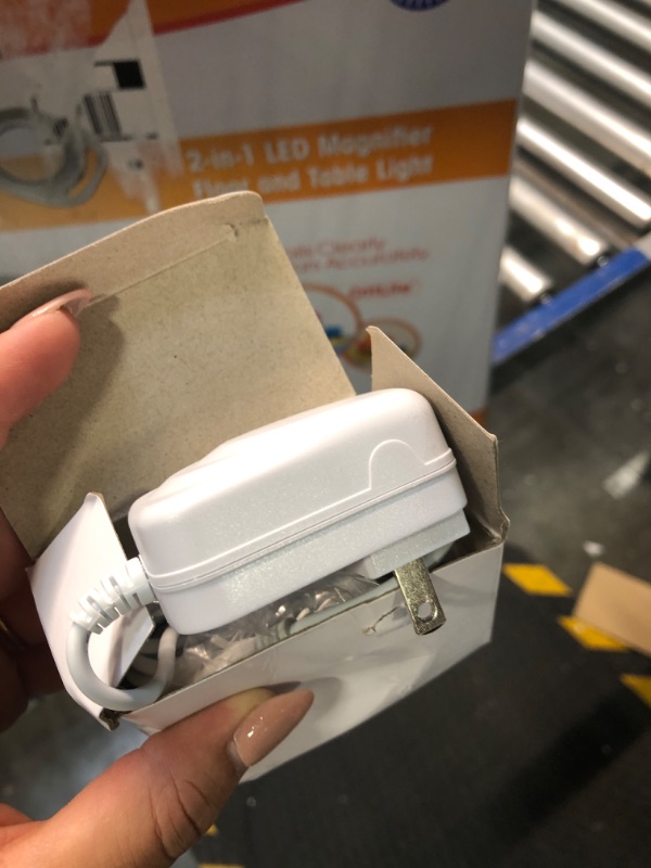 Photo 1 of Ottlite 2-In-1 Led Mag Floor & Table Lamp Set