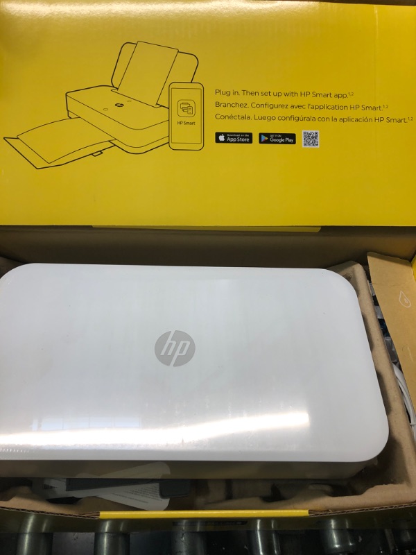 Photo 4 of HP - Tango Wireless Instant Ink Ready Inkjet Printer - Wisp Gray
***BRAND NEW***