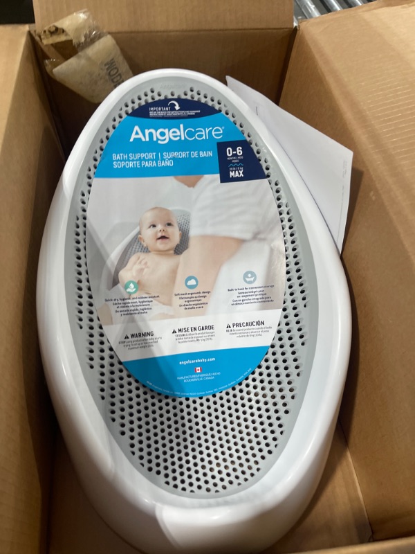 Photo 3 of Angelcare Baby Bath Support (Grey) | Ideal for Babies Less than 6 Months Old