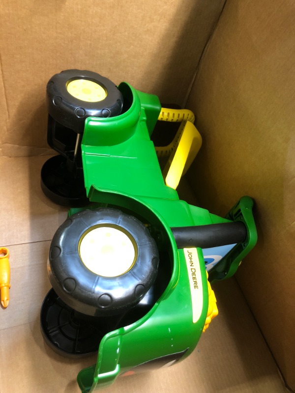 Photo 2 of **Used Like New**John Deere Johnny Tractor Ride-On Toy with Lights and Sounds – 12m+