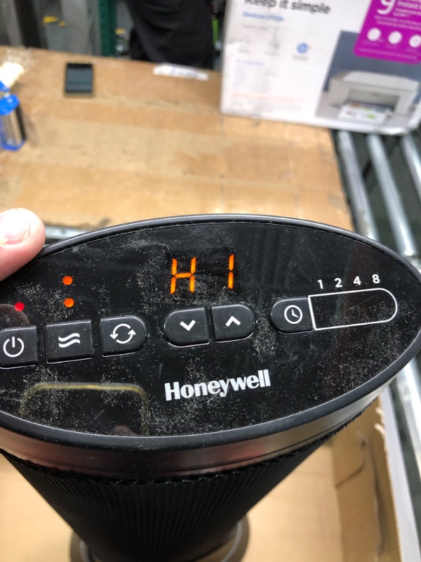 Photo 2 of **Good Used**Honeywell Slim Ceramic Tower Heater Black