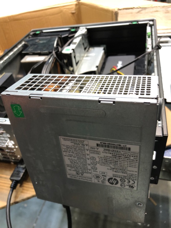 Photo 1 of ** for parts**
 HP pre built compact 6200 pro small form factory ,  running windows 7 



