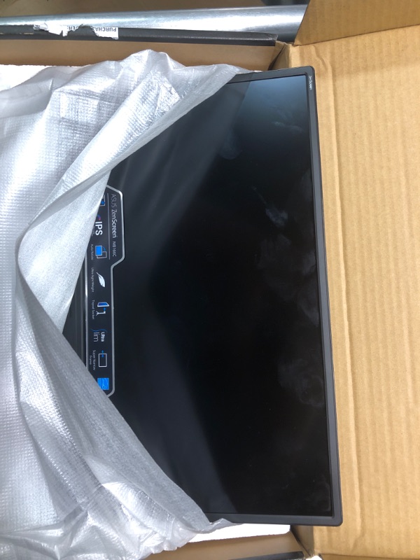 Photo 2 of ASUS ZenScreen 15.6” 1080P Portable USB Monitor (MB166C) - Full HD, IPS, USB Type-C, , Tripod Mountable, Anti-Glare Surface, Protective Sleeve, 3-Year Warranty
