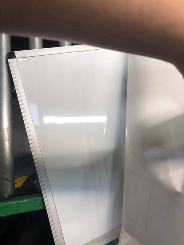 Photo 2 of VIZ-PRO Magnetic Dry Erase Board, 24 X 18 Inches, Silver Aluminium Frame