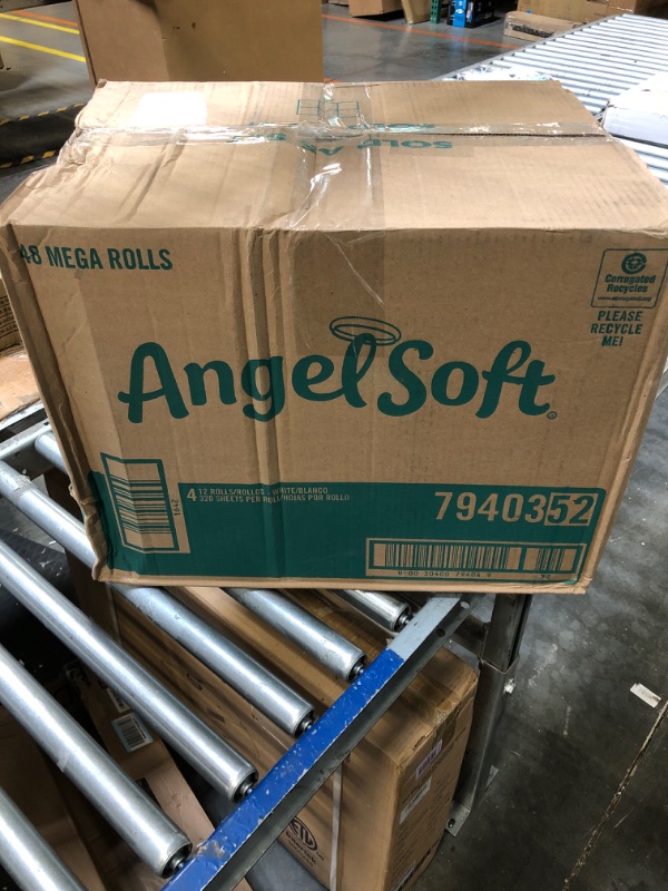 Photo 2 of Angel Soft® Toilet Paper, 48 Mega Rolls = 192 Regular Rolls, 2-Ply Bath Tissue