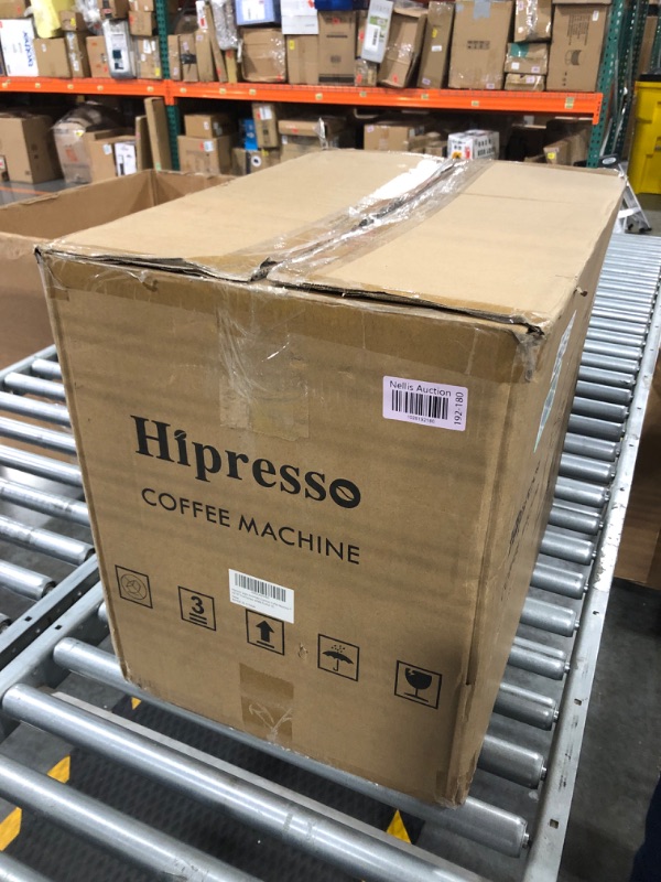 Photo 4 of **SOLD AS PARTS**Geekpure Hipresso Super Fully Automatic Espresso Coffee Machine-7" HD TFT Touchscreen with Milk Frother