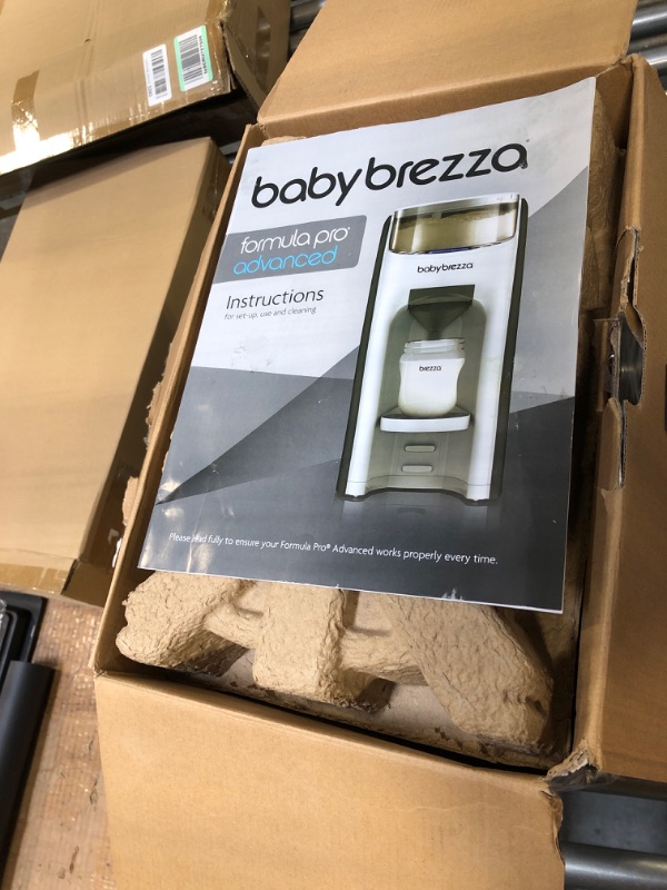 Photo 3 of ***Brand New*** New and Improved Baby Brezza Formula Pro Advanced Formula Dispenser Machine - Automatically Mix a Warm Formula Bottle Instantly - Easily Make Bottle with Automatic Powder Blending