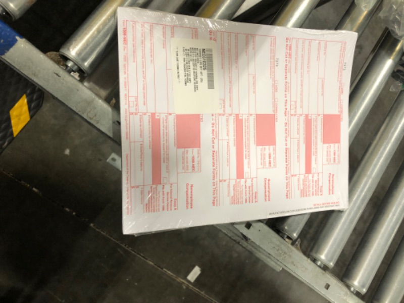 Photo 1 of 1099 NEC Federal Copy A Income Forms, Laser Tax Forms, Pack for 25 recipients 2022