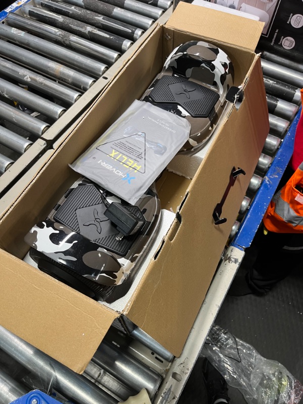 Photo 1 of **tested new open box**Hover-1 Helix Electric Hoverboard | 7MPH Top Speed, 4 Mile Range, 6HR Full-Charge, Built-in Bluetooth Speaker, Rider Modes: Beginner to Expert Hoverboard Camo