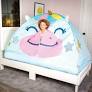 Photo 1 of Kids Unicorn Bed Tent For Twin Beds, Ventilated Indoor