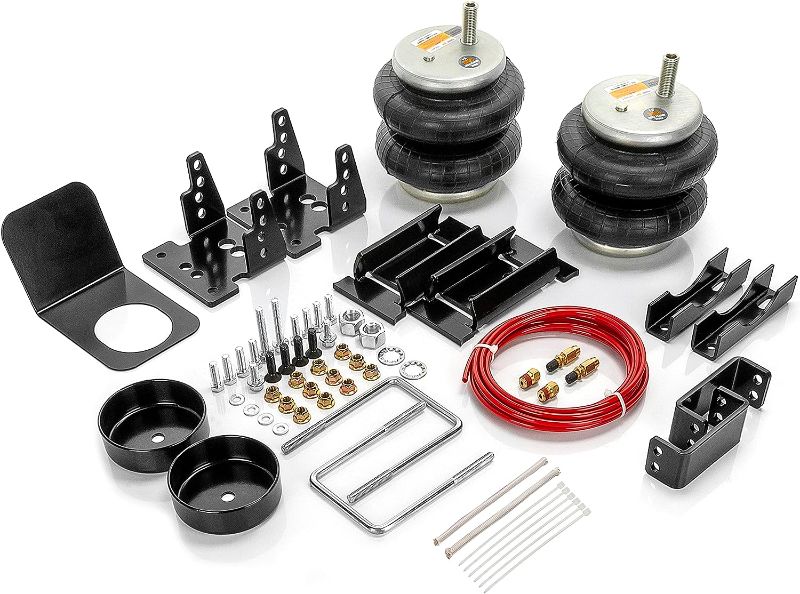 Photo 1 of may miss some parts***TORQUE Airbag Air Bag Suspension Kit for 2003-2013 Dodge Ram 2500, 2003-2012 Dodge Ram 3500, 2006-2008 1500 Mega Rear Helper Bag Spring Towing 5000 lbs (Replaces Firestone Ride Rite 2299) (TR2299)
