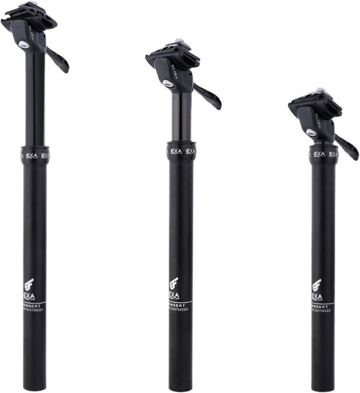 Photo 1 of EXA Form Upgraded Speed Up 27.2mm/30.9mm/31.6mm Cable-Less Hydraulic Dropper Seatpost, 100mm/120mm/125mm/150mm Travel Dropper Post for MTB/E-Bike/Road Bike
