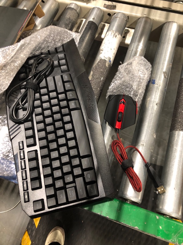 Photo 2 of Redragon S101 Gaming Keyboard, M601 Mouse, RGB Backlit Gaming Keyboard, Programmable Backlit Gaming Mouse, Value Combo Set [New Version]