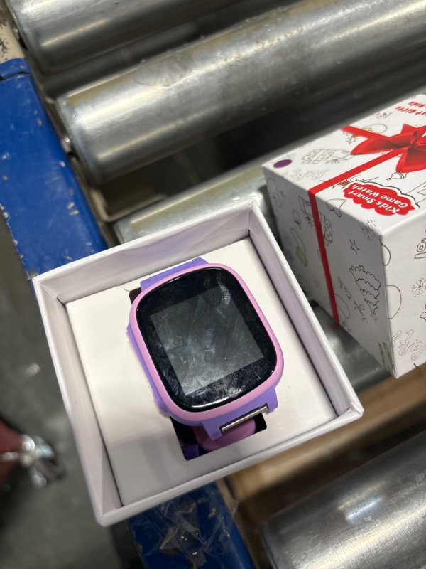 Photo 1 of ***NEEDS BAND***

Smart Watch for Kids Toys, Gifts for 3-10 Year Old Girls Boys, 1.44" Touchscreen Kids Watch with 20 Puzzle Games Toddler Educational Toys Camera Video Music Player Children Game Smartwatch (Purple)