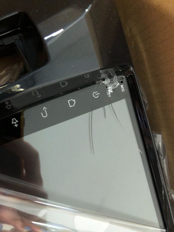 Photo 5 of **CRACKED SCREEN** 
2GB+32GB Android Car Radio for Toyota Corolla 2013 2014 2015 2016, 10.1 inch Touch Screen Corolla Stereo, Apple Carplay&Android Auto/Wi-Fi/Bluetooth/1080P+AHD Backup Camera+MIC 13-16 Corolla-1