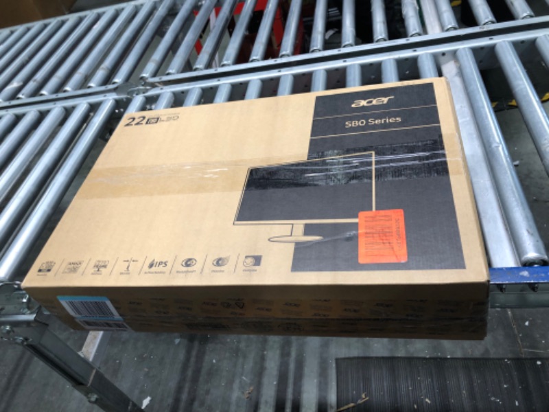 Photo 1 of Acer 21.5 Inch Full HD (1920 x 1080) IPS Ultra-Thin Zero Frame Computer Monitor (HDMI & VGA Port), SB220Q bi 21.5-inch FHD Monitor