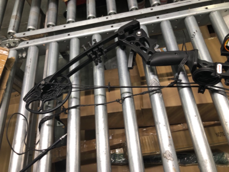 Photo 7 of **USED** Aluminum Alloy Compound Bow Compound Bow Archery, Draw Weight Adjustable 35-70 Lbs 320 Fps Speed Hunting & Target Bow for Shooting Hunting Entertainment Sporting Events