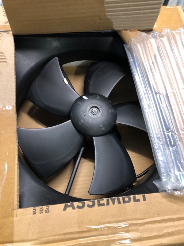 Photo 3 of A-Premium Left Engine Radiator Cooling Fan Assembly Compatible with Select Acura Models - Integra 1994-2001, 1.8L - Replace# 19015P72003, 19030P1R003