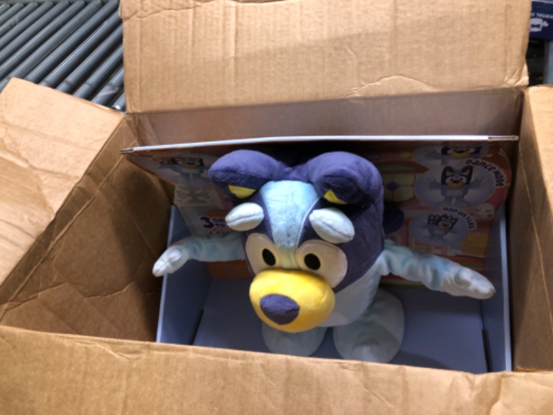 Photo 2 of Bluey Dance and Play 14" Animated Plush | Over 55 Phrases and Songs, Multicolor