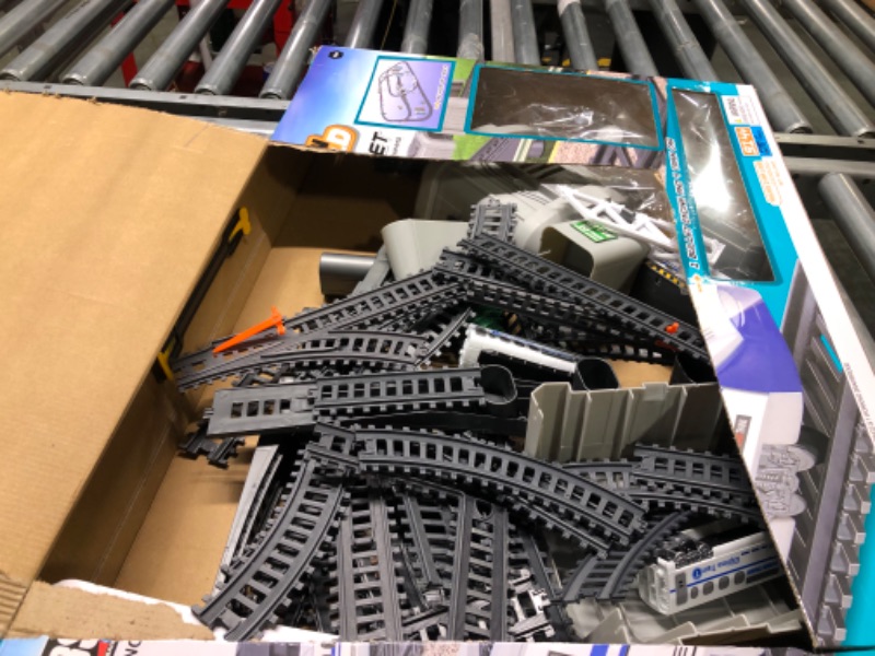 Photo 1 of **DAMAGED** Electric Train Set for Kids - High Speed Bullet Train with Tracks, Sound & Light, Experience Polar Express with Many Accessories and Multiple Paths