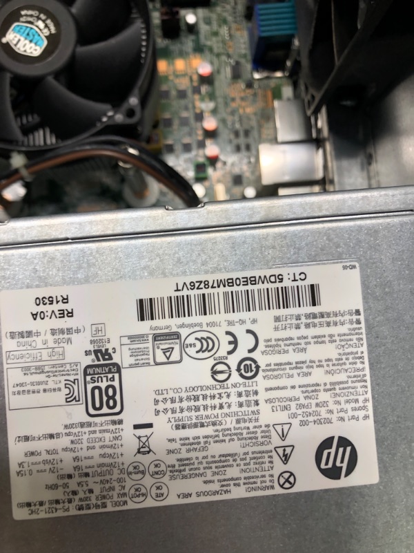 Photo 1 of HP EliteDesk 600 G1 SFF High Performance Business Desktop Computer, Intel Quad Core i5-4590 upto 3.7GHz, 16GB RAM, 1TB HDD, 256GB SSD (boot), DVD, WiFi, Windows 10 Professional (Renewed)