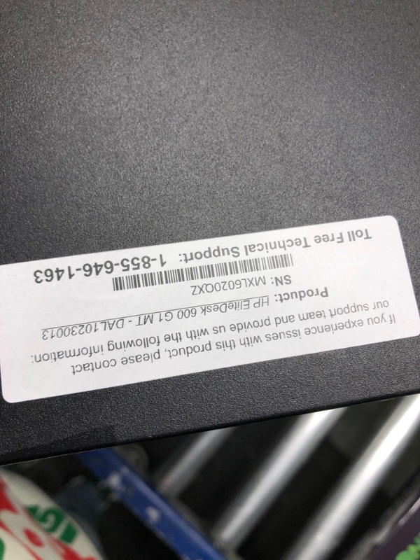 Photo 1 of HP EliteDesk 600 G1 SFF High Performance Business Desktop Computer, Intel Quad Core i5-4590 upto 3.7GHz, 16GB RAM, 1TB HDD, 256GB SSD (boot), DVD, WiFi, Windows 10 Professional (Renewed)
