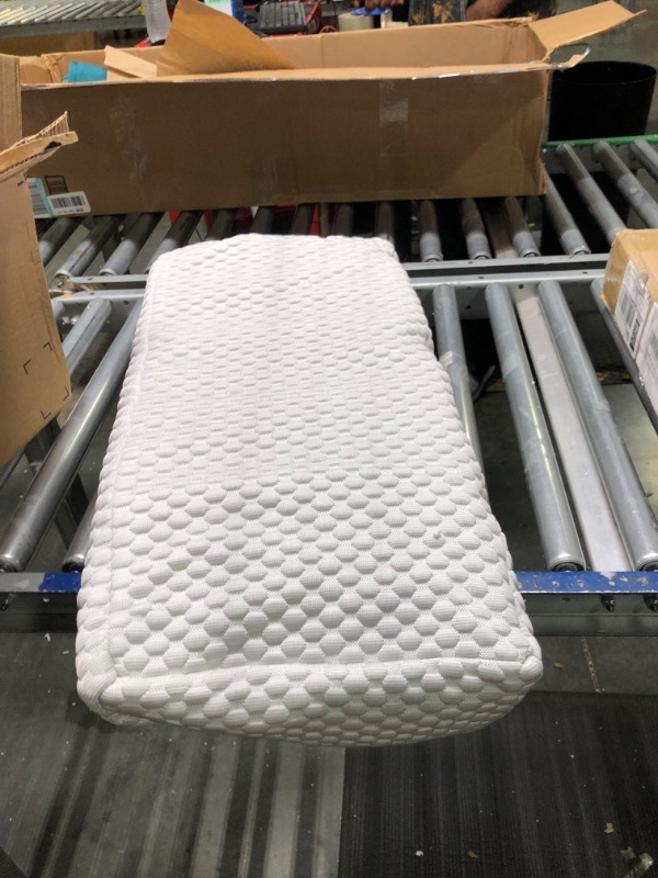 Photo 1 of Cooling Cube Pillow for Side Sleepers Memory Foam Bed Firm Pillow Soft Pillow Support Head Neck Shoulder Pain Relief