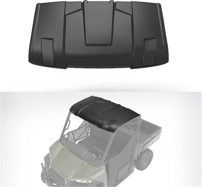 Photo 1 of A & UTV PRO Plastic Hard 3-Seat Sport Top Roof Compatible with 2013-2023 Polaris Ranger Full Size XP 570/900 / 1000, Replace OEM #2882911