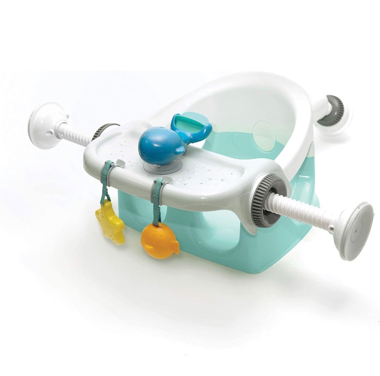 Photo 1 of Summer InfantBaby Bathtub Seat with Toys, Backrest, Suction Cups - My Bath Seat by Summer Infant