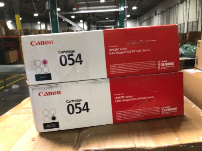 Photo 2 of Canon Genuine 054 Complete 4-Color Toner Cartridge Set (CRG-054)