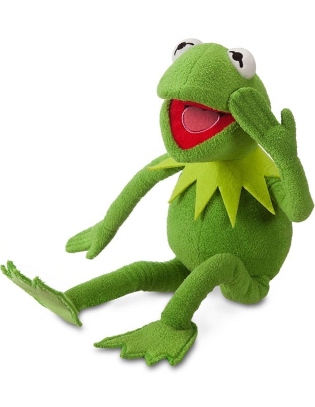 Photo 1 of Disney Store Official Kermit The Frog Plush - Iconic 16-Inch Soft Toy from The Muppets Collection - Perfectly Crafted for Fans & Kids - Durable & Cuddly Design - Muppet Show Collectible