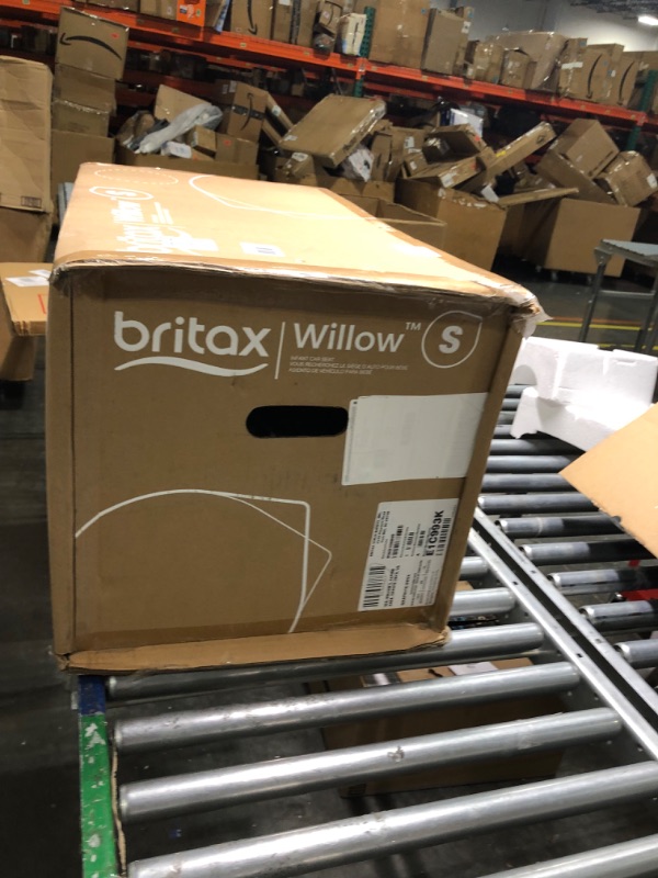 Photo 1 of Britax Willow S Infant Car Seat with Alpine Base, ClickTight Technology, Rear Facing Car Seat with RightSize System, Graphite Onyx