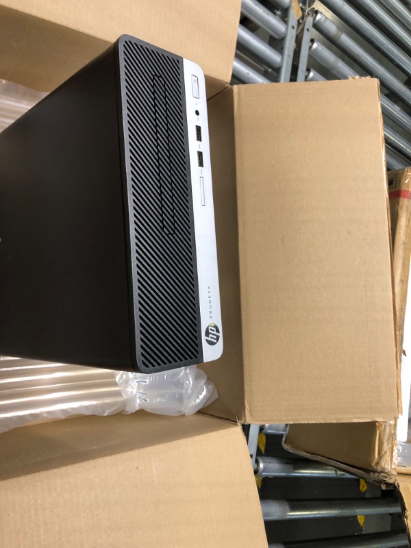 Photo 2 of HP ProDesk 400 G5 SFF High Performance Business Desktop Computer, Intel Six Core i5-8500 up to 4.1GHz, 16G DDR4, 256G SSD, WiFi, BT, 4K Support, DP, VGA, Windows 10 Pro 64 En/Sp/Fr(Renewed)