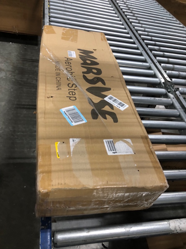 Photo 1 of Exercise Step, 26.5-Inch Pedals with 4-Inch and 6-Inch and 8-Inch Height Adjustable Lifters, Women's Home Gym Aerobics Equipment, Adjustable Aerobics Pedals, Stepped Platforms for Workouts Blue