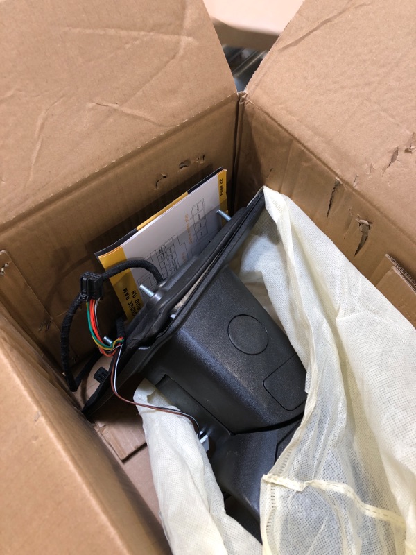 Photo 1 of ***LEFT SIDE ONLY***

Single Left Side Mirror for Dodge Ram - Compatible with Towing Mirror 2009-2018 Dodge Ram 1500 2010-2018 Dodge Ram 2500 3500 4500 5500 with Power Heated Turn Signal Manual Folding Power Adjustment One