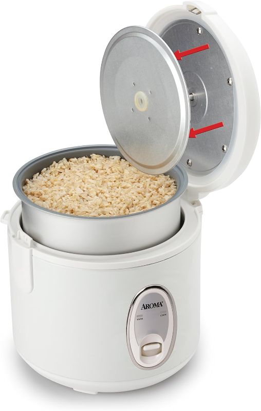 Photo 1 of Aroma Housewares 8-Cup (Cooked) (4-Cup UNCOOKED) Cool Touch Rice Cooker (ARC-914S)