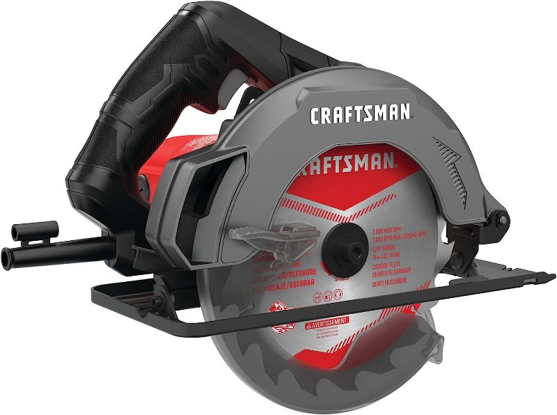 Photo 1 of CRAFTSMAN Circular Saw, 7-1/4 inch, 13 Amp, Corded (CMES500)
