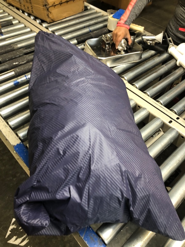 Photo 2 of Car Cover All Weather Waterproof,6 Layer Car Cover for Automobiles,7 Reflective Strips Outdoor Full Cove Rain Sun UV Protection with Zipper Cotton,Universal (A7 ?Fit Hatchback Up to 177")