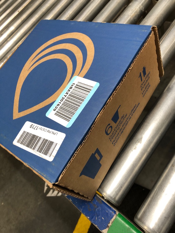 Photo 1 of Brita Water Filter Pitcher for Tap and Drinking Water with 1 Standard Filter, Lasts 2 Months, 6-Cup Capacity, BPA Free, Turquoise Turquoise 6 Cup Standard Filter Water Pitcher